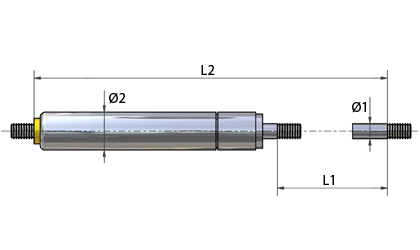 Technical drawing - VLRF-6-50-400